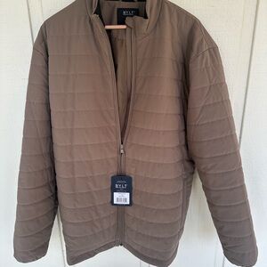 BYLT Basics Men's Tan Puffer Harbor Jacket